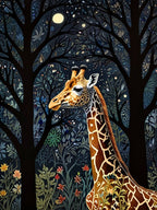 William MorrisGiraffe In The Night