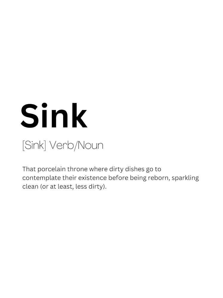 Sink Definition Meaning 1
