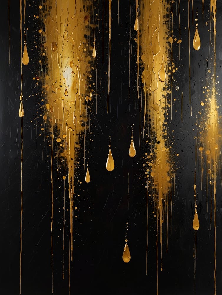 An Abstract Rainstorm