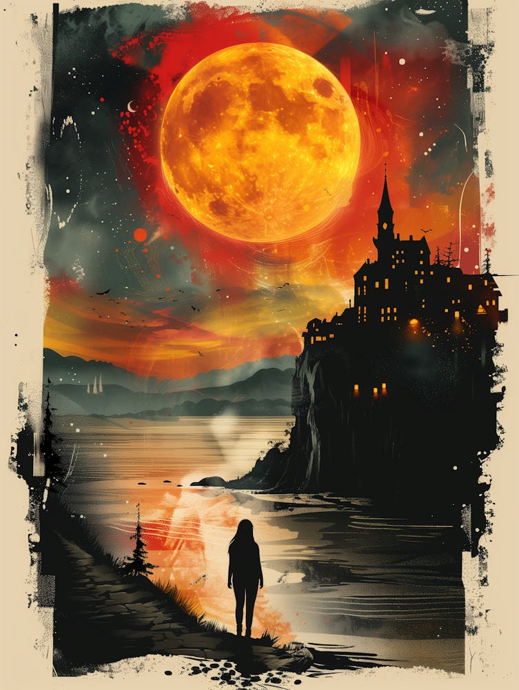 Full Moon In The Sky