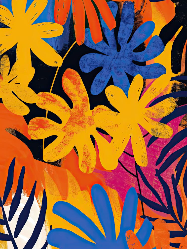 Jungle Rhythm Matisse Style