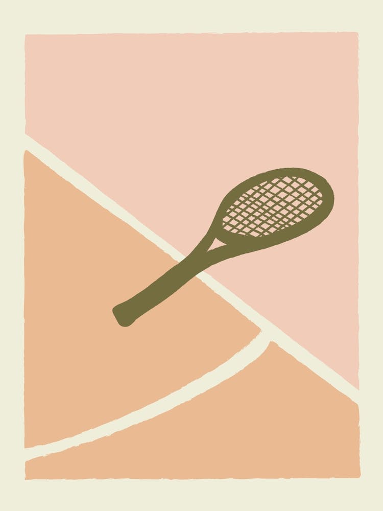 Boho Retro Sport 1 Tennisschläger 2