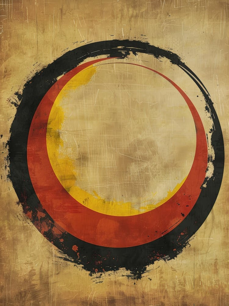 Zen Circle Canvas Print