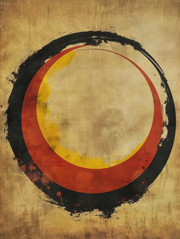 Zen Circle Canvas Print