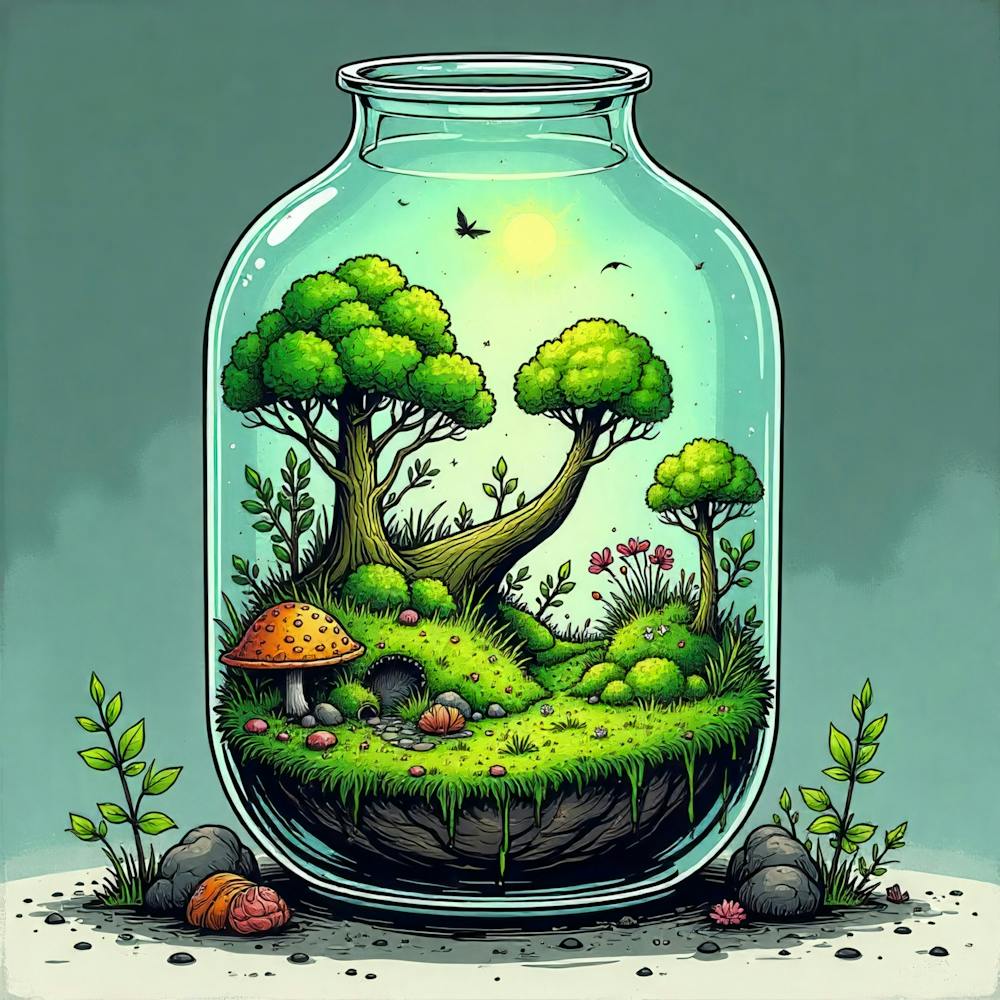 Jar Of Trees