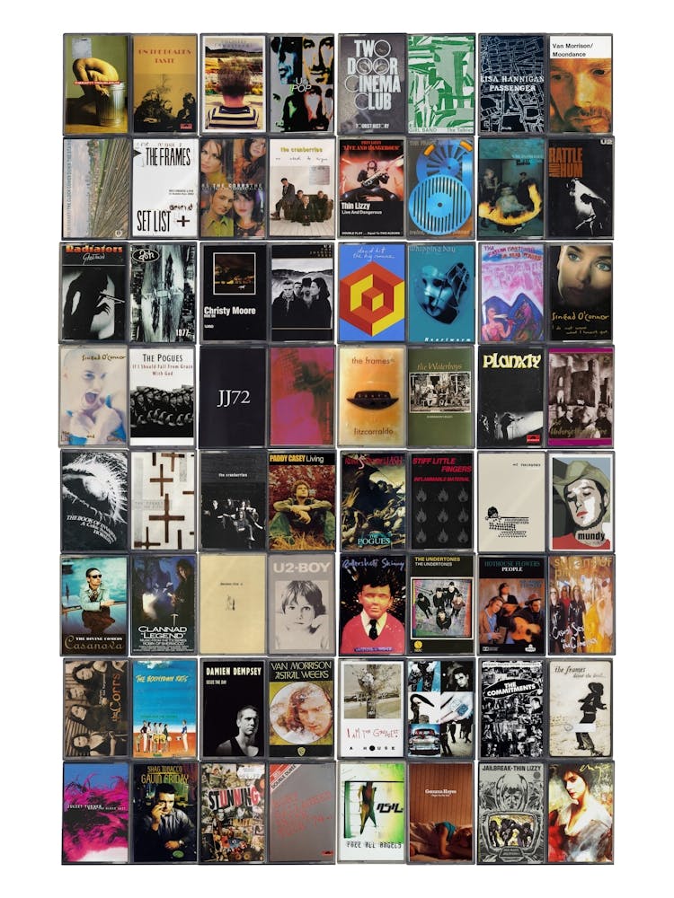 Ireland Music Print - Original Cassette Artwork