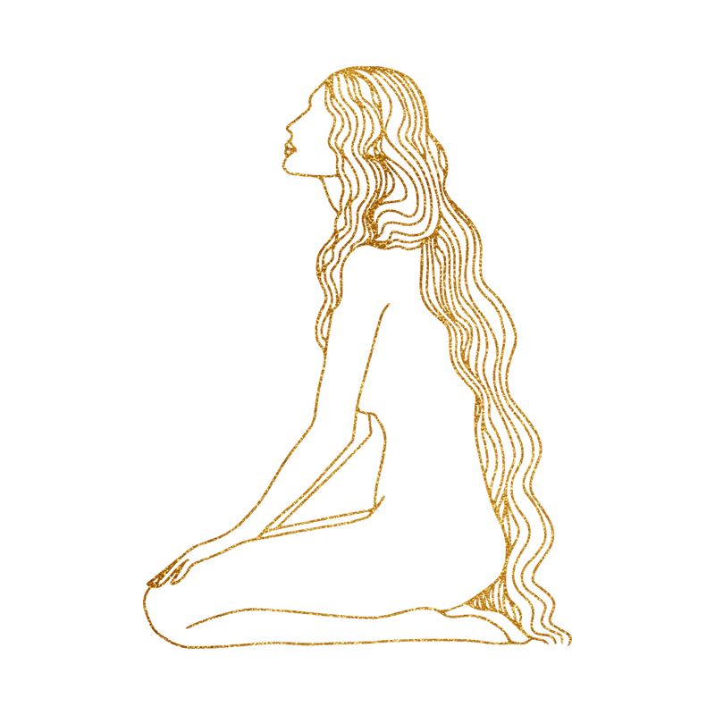 Woman Sitting On The Floor