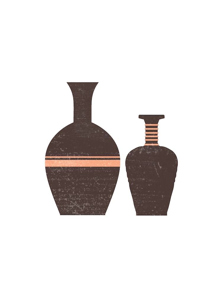 Minimal Greek Vases Hydriae