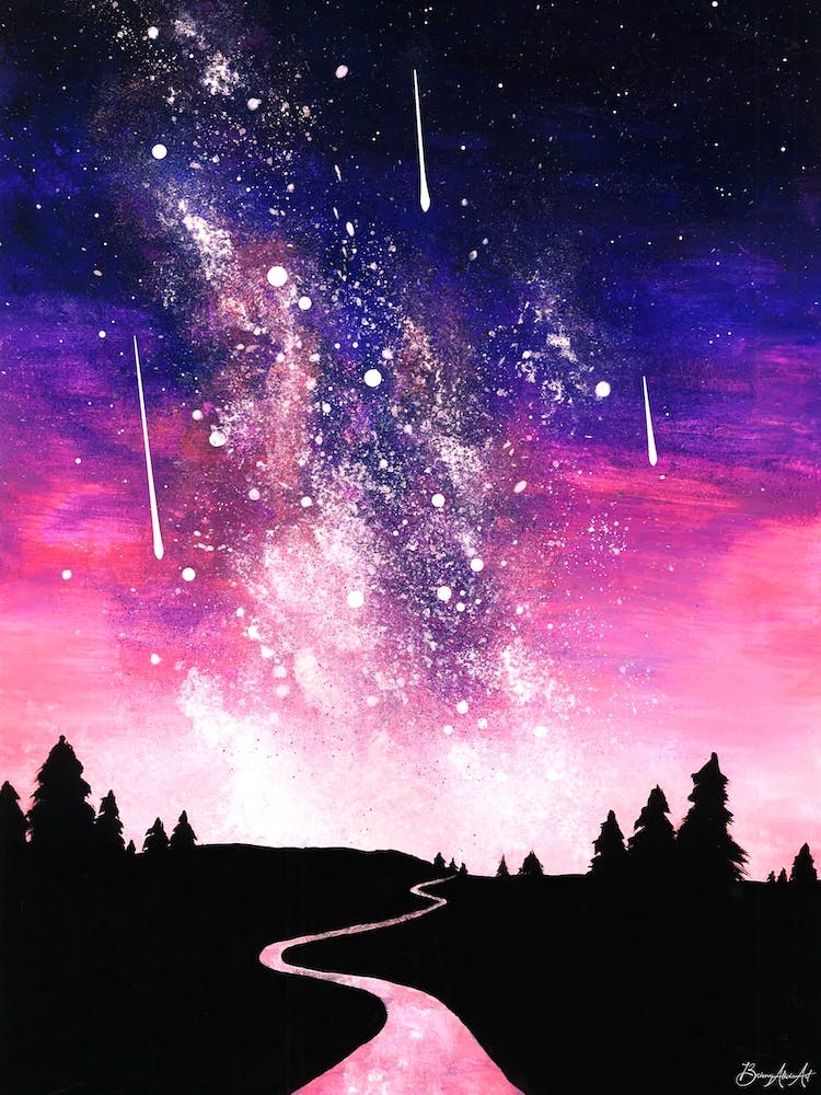 Star Gazing Pink