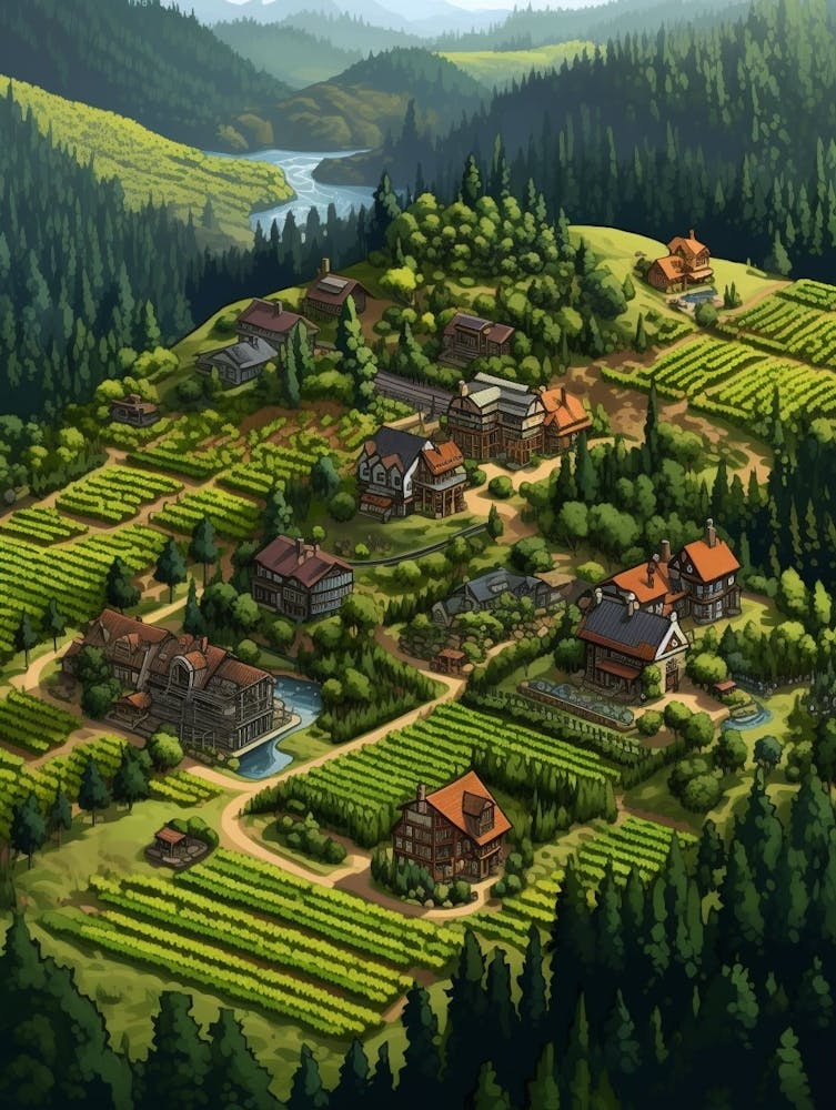 Woodinville Wine Country Fauvism 8