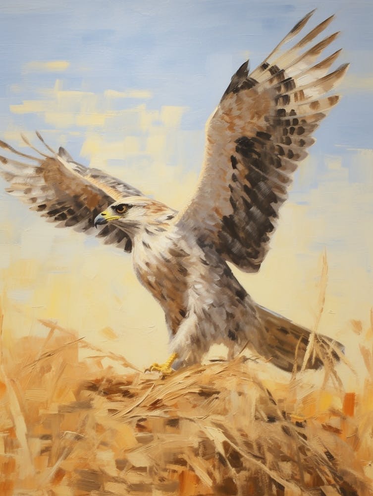 Bird Painting Falcon 2