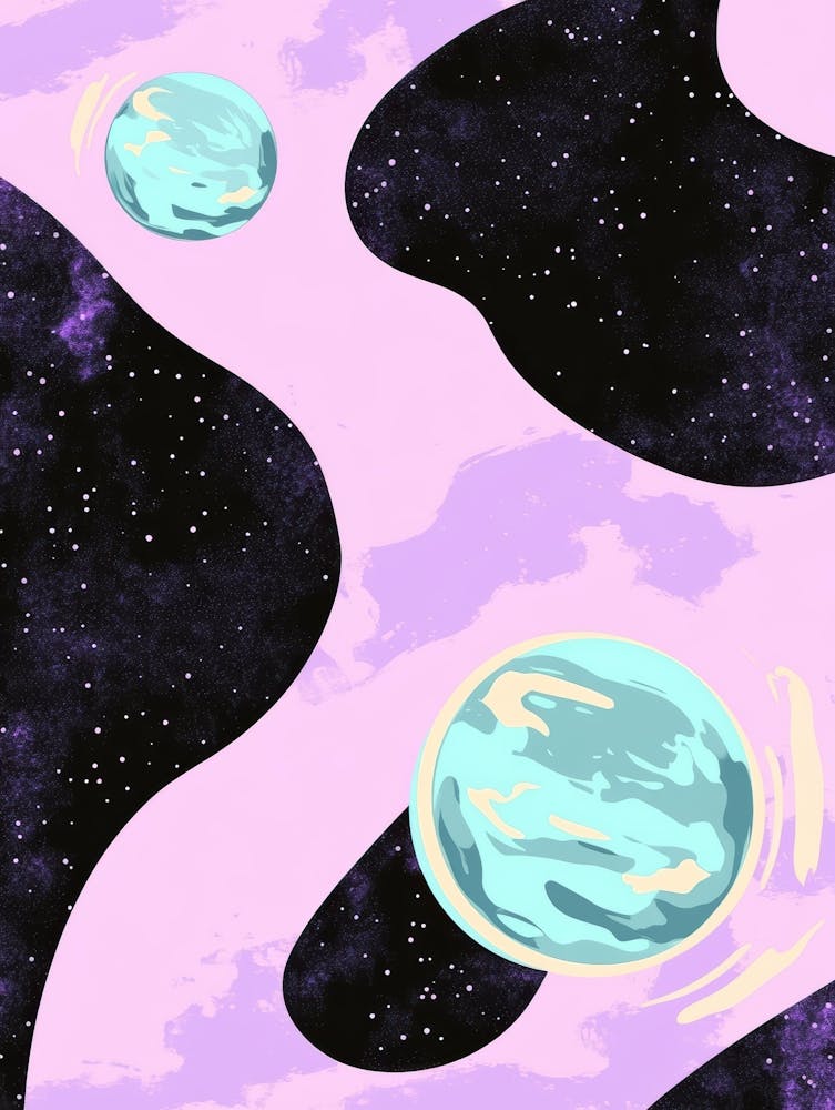 Planets In Space 5