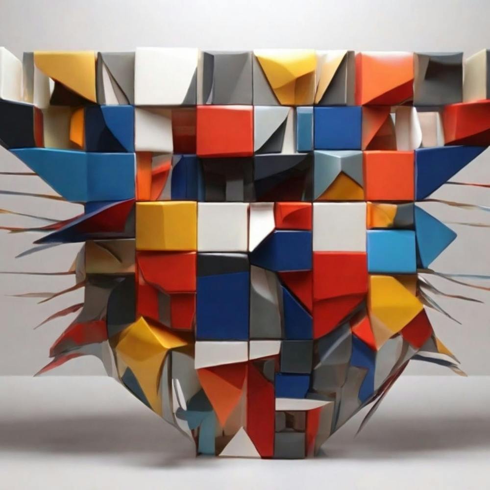 4K shapes and colors without constraints high quality