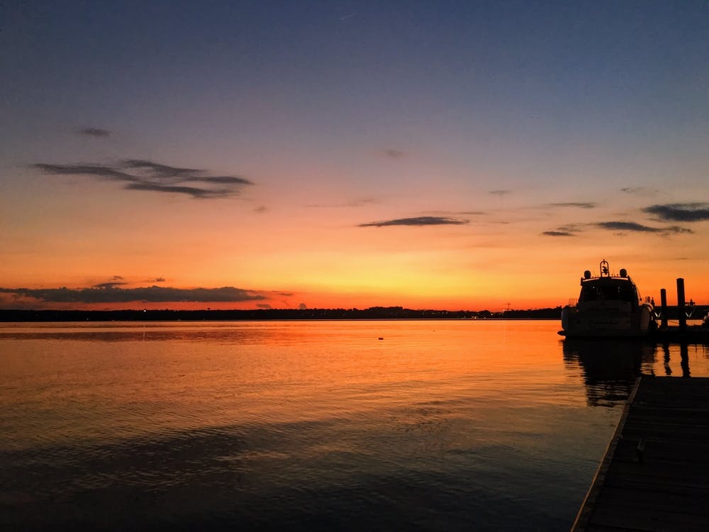 Sunset At The Dock