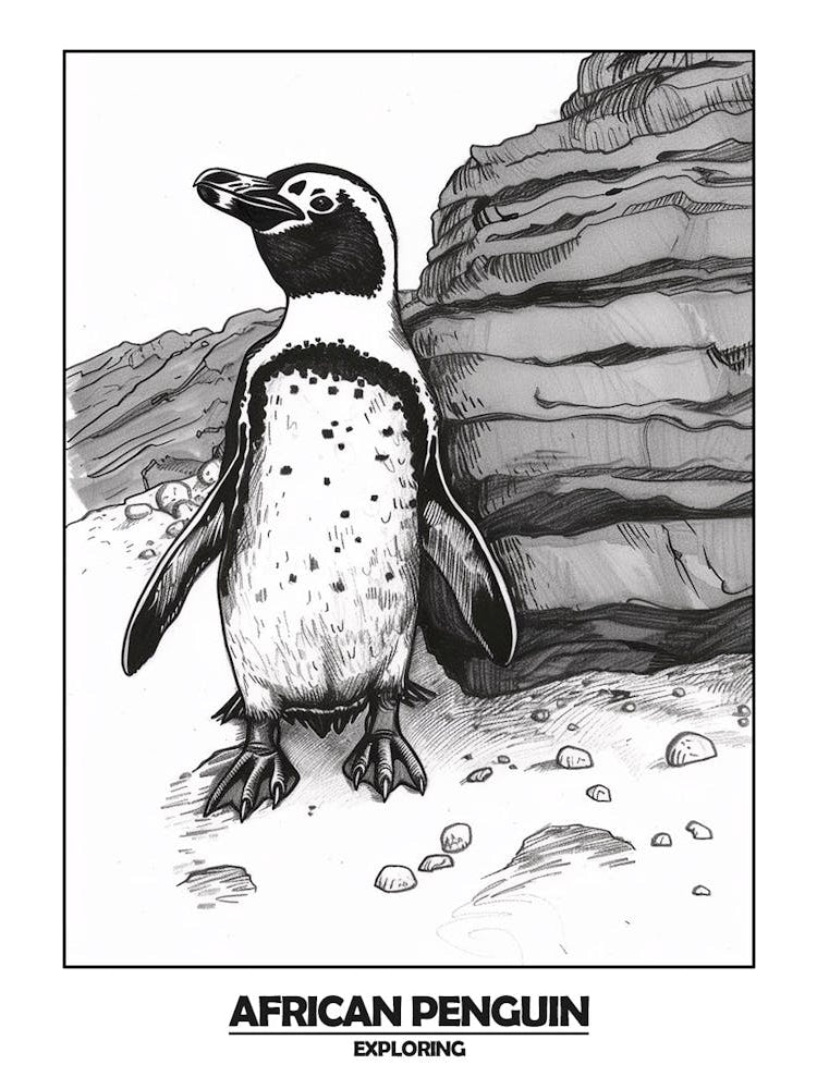 Penguin Exploring Poster 6