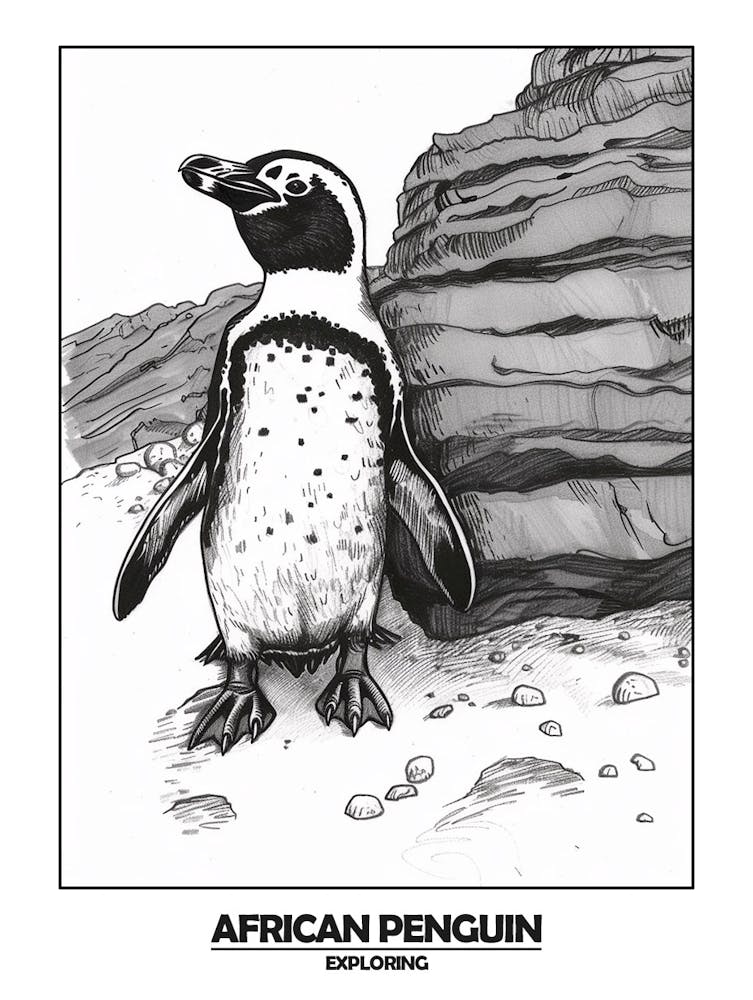 Penguin Exploring Poster 6