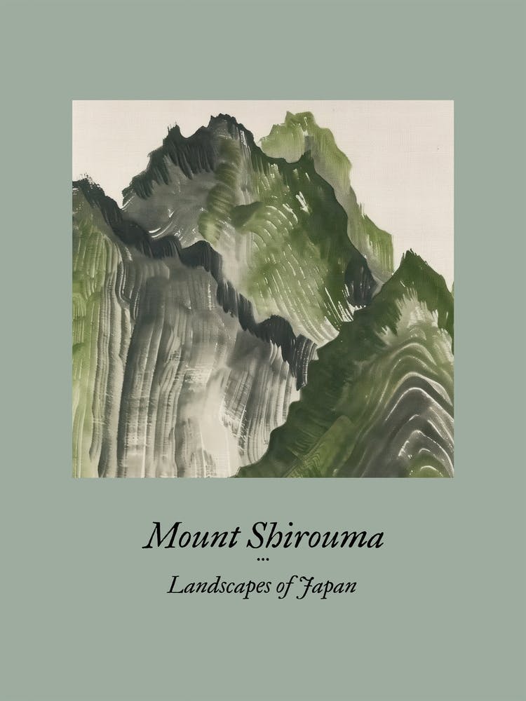 Landscapes Of Japan Mount Shirouma 73