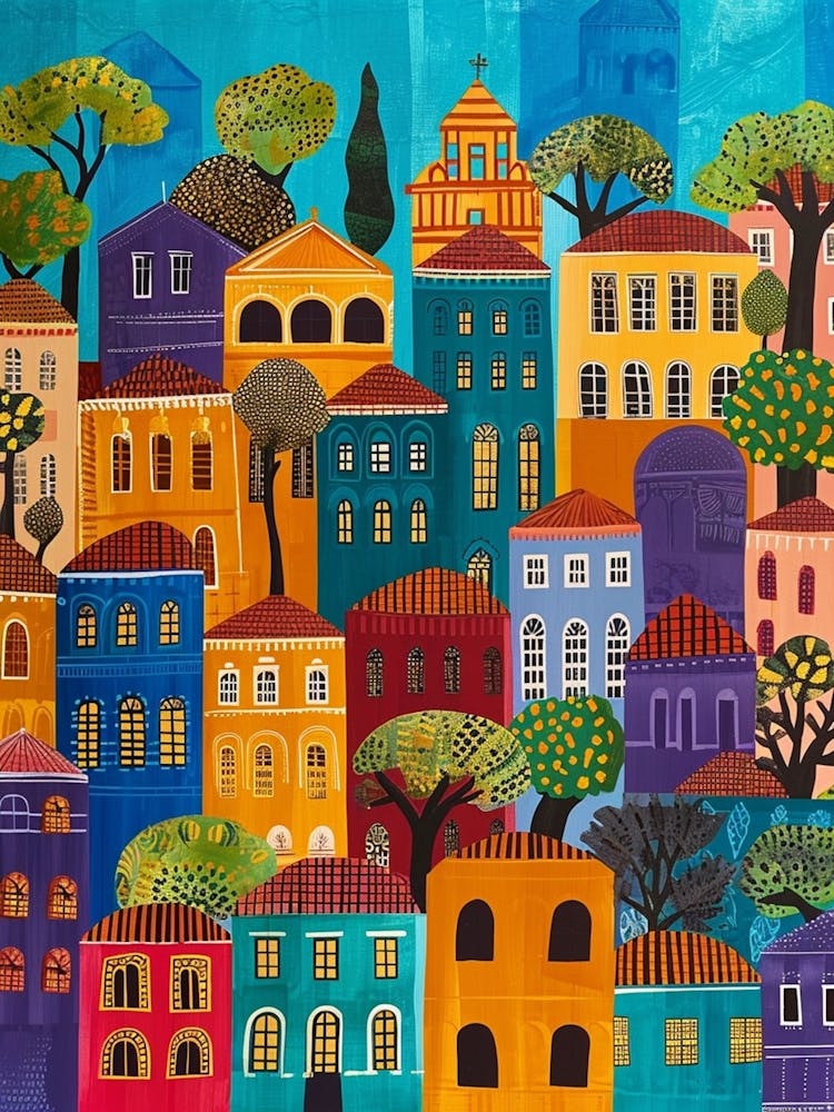 Kitsch Colourful Rome 2