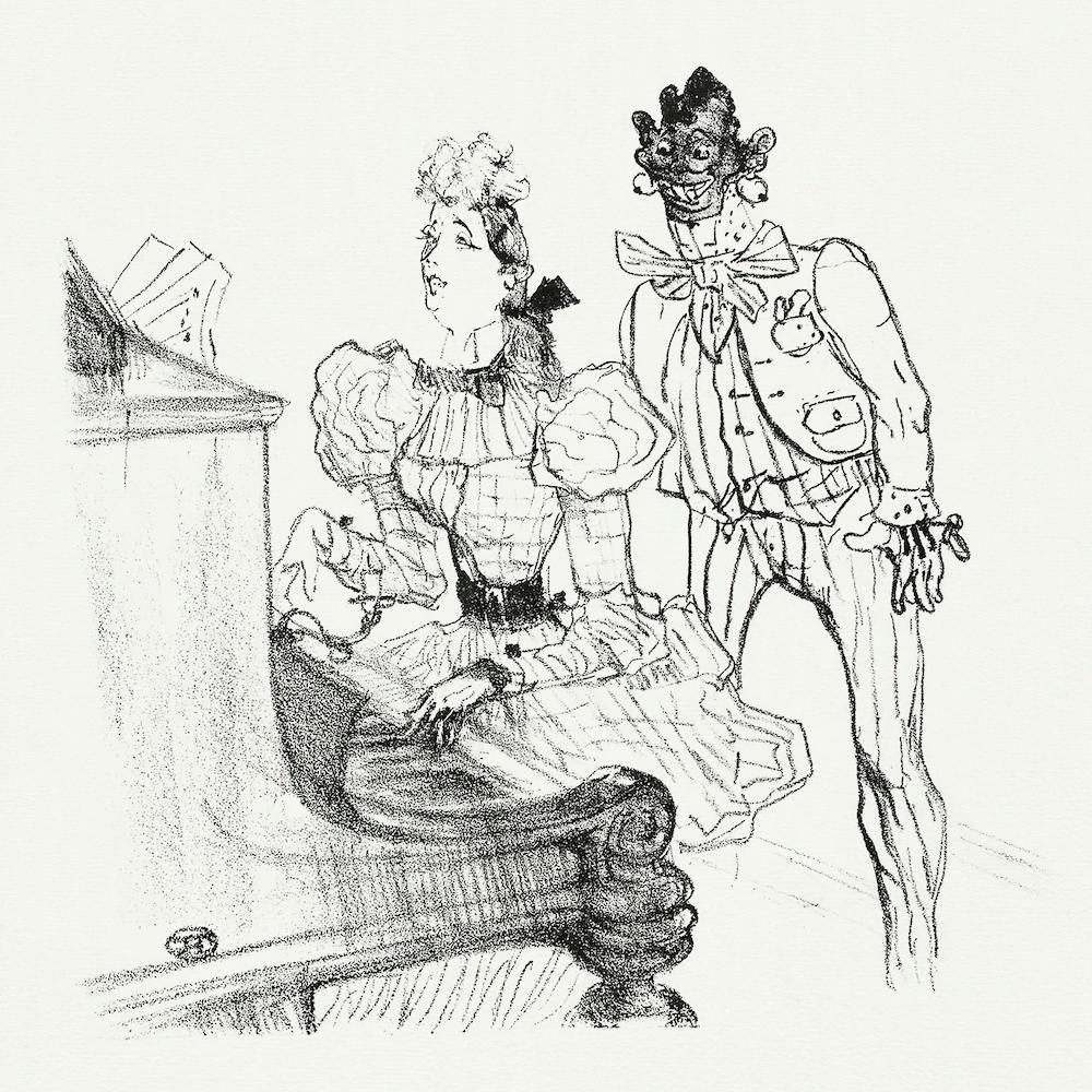 Miss May Belfort (1895), Henri de Toulouse-Lautrec