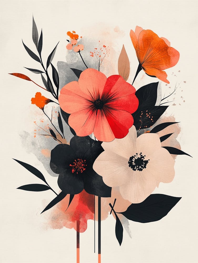 Flowers Canvas Print 7