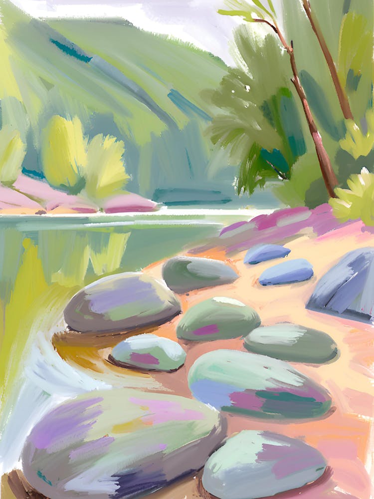 Rocks By The River