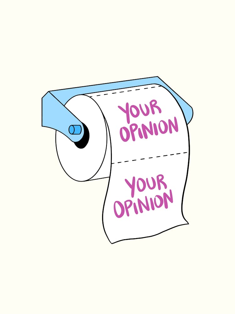 Your Opinion On Toilet Paper Ironical