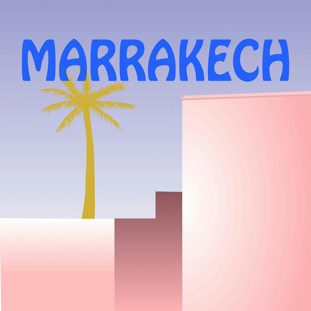 Marrakech Bold Illustration