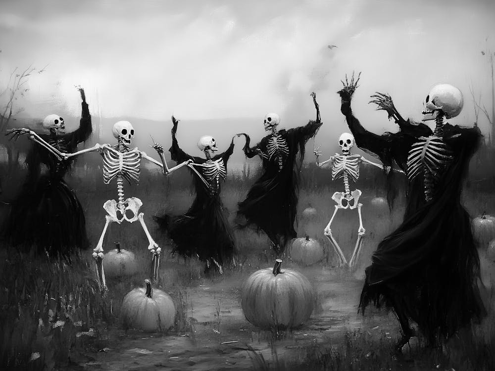 Skeletons Dancing