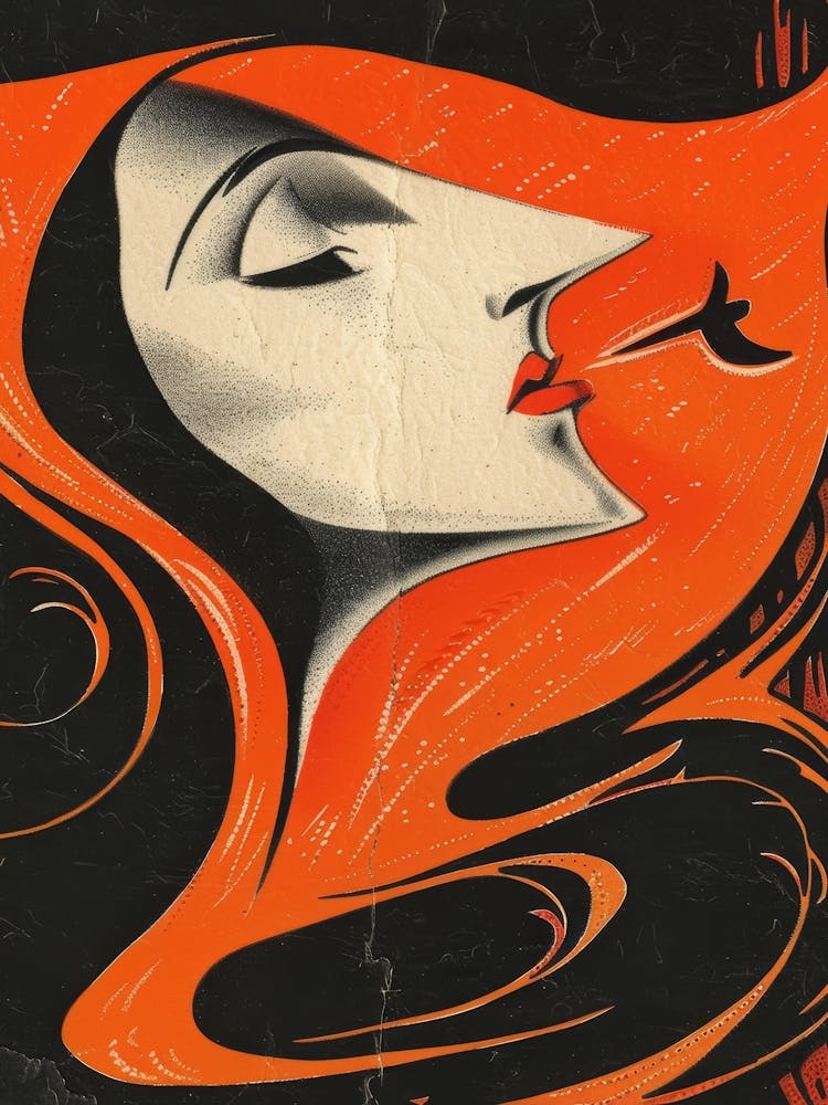 Woman With Long Hair 8