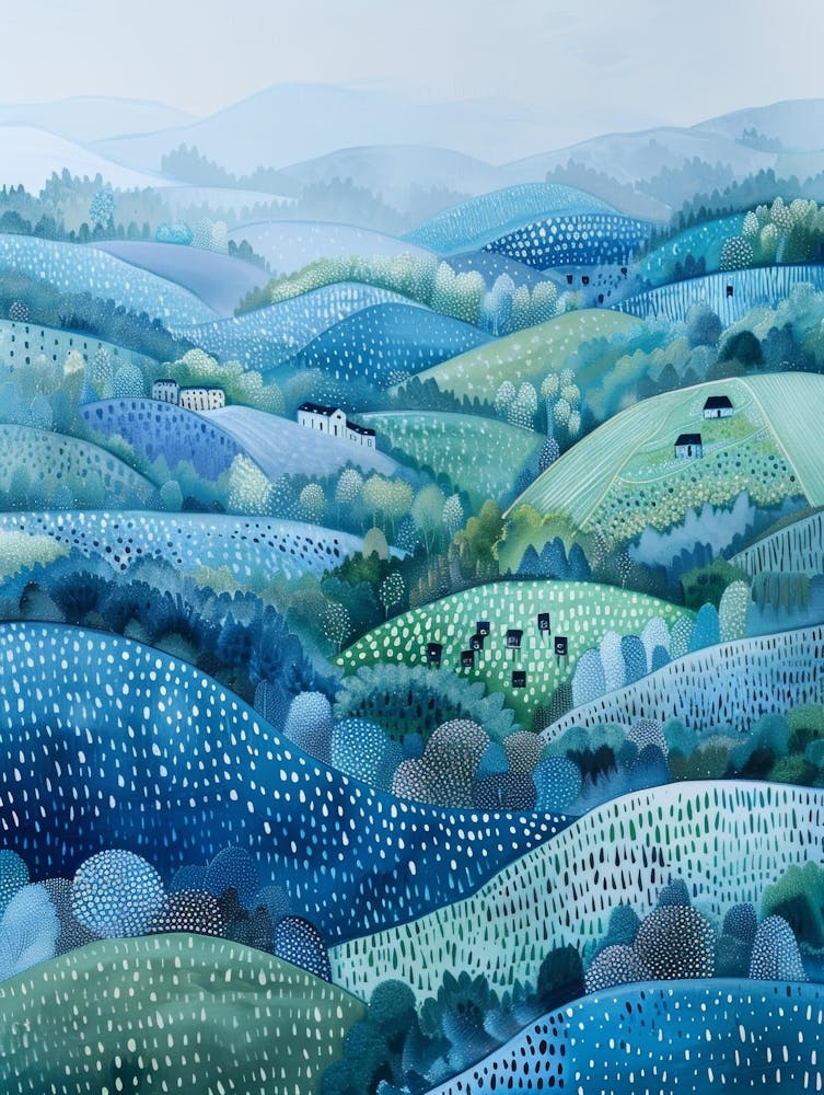 Blaue Hügel 1