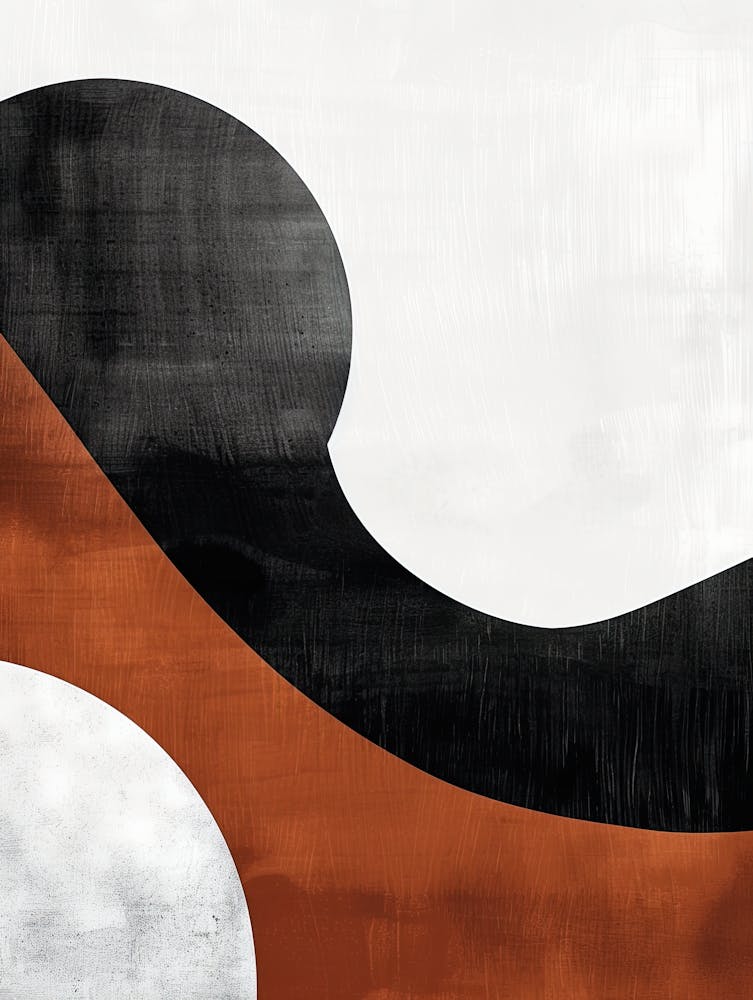 Textural Facets Bauhaus Minimalist