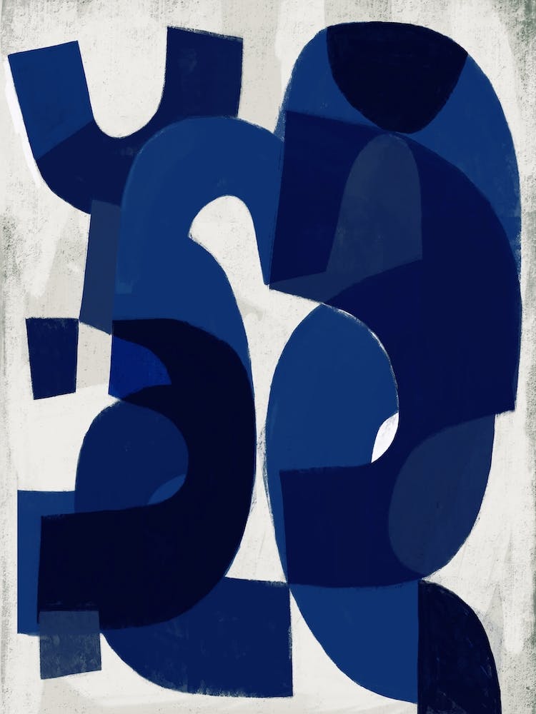 Kind Of Blue Abstract