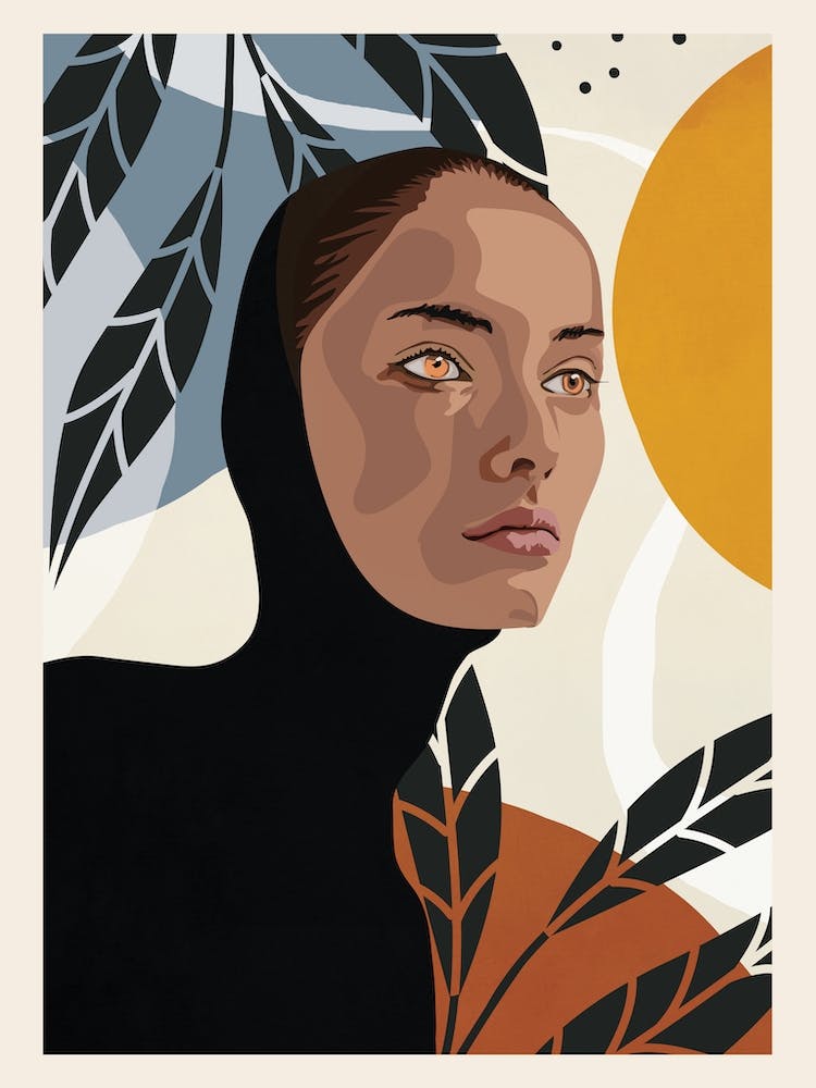 Portrait Of Woman