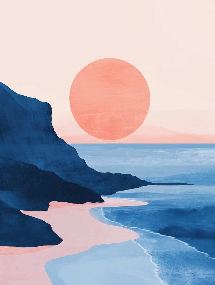 Sunset At The Beach