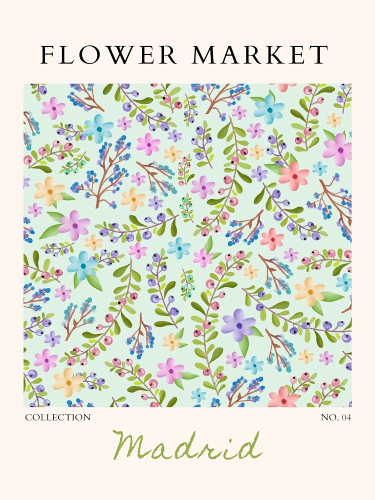 Flower Market Madrid