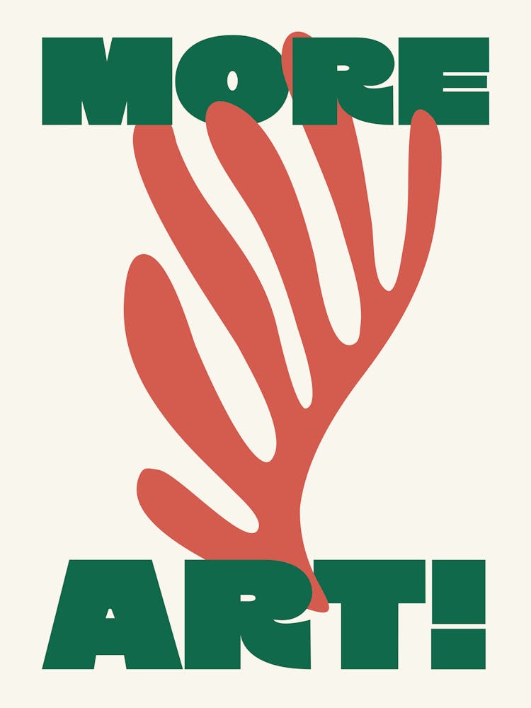 More Art Matisse - Red And Green