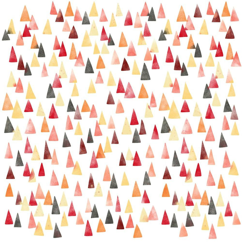 Mountains Watercolor Abstract