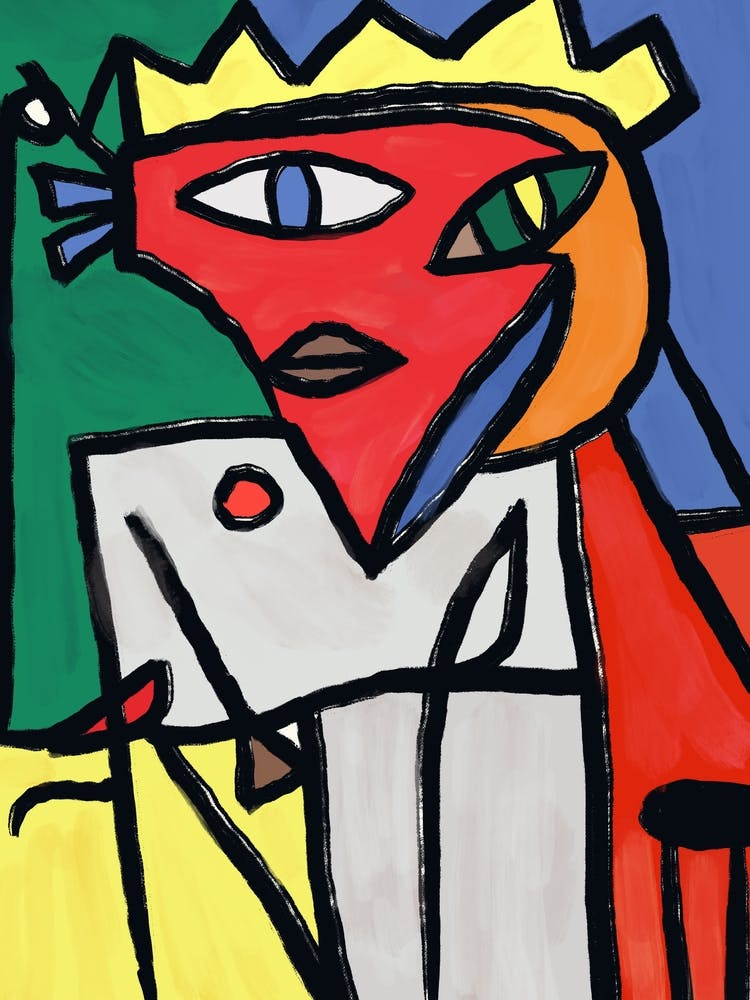 The red face general