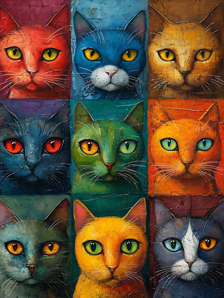 Cat Faces 1