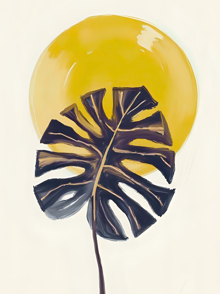 Feuille de Monstera 12