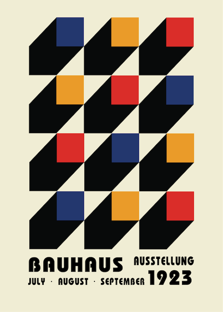 Bauhaus Ausstellung Juli, August, September 1923