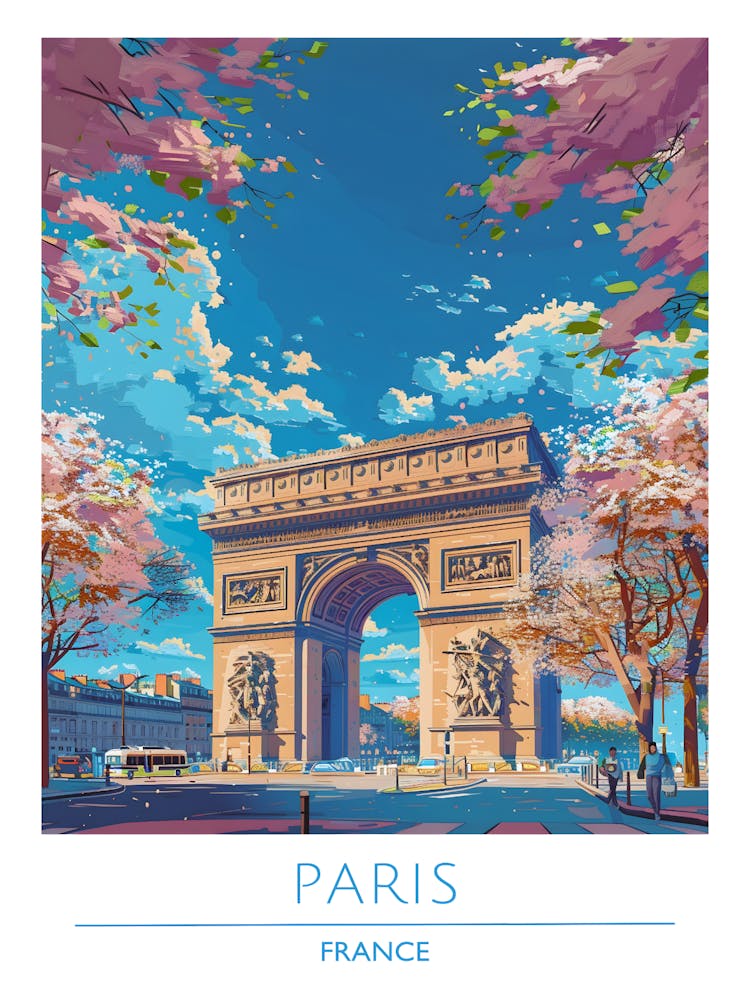 Paris Arc de Triomphe