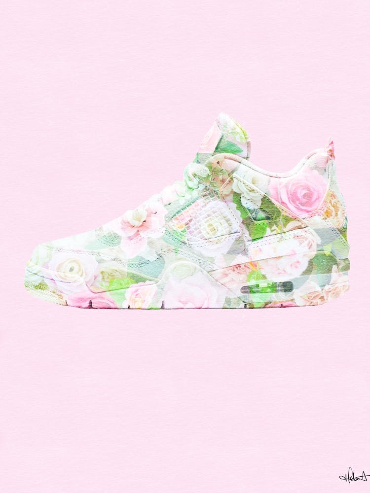 Floral Jordan 4