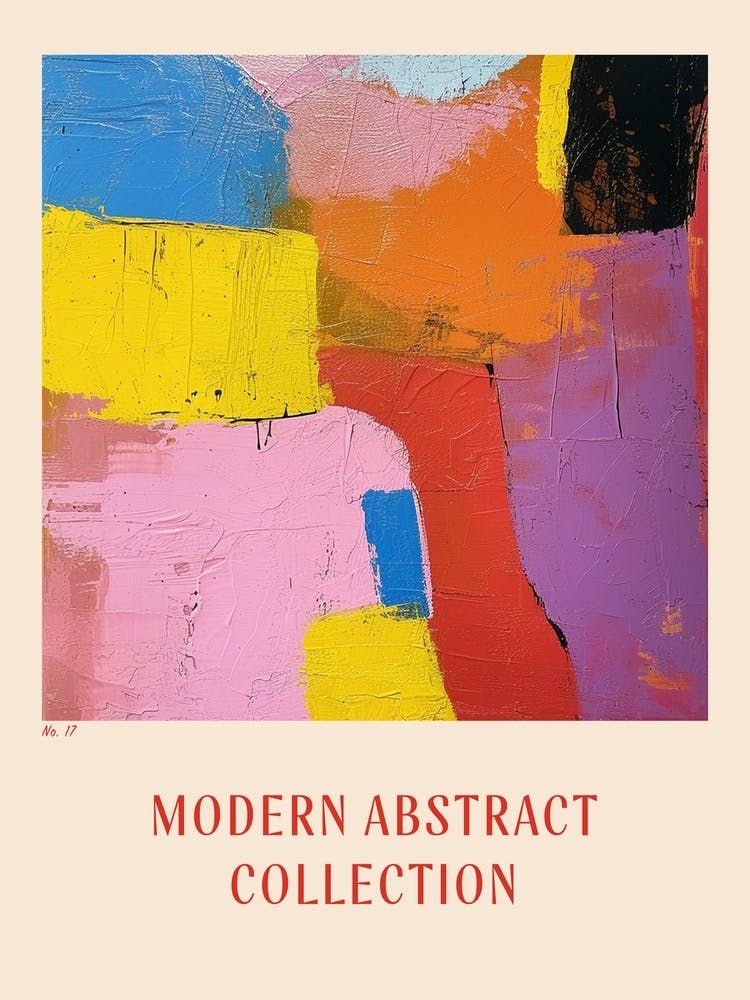 Modern Abstract Collection Poster 17