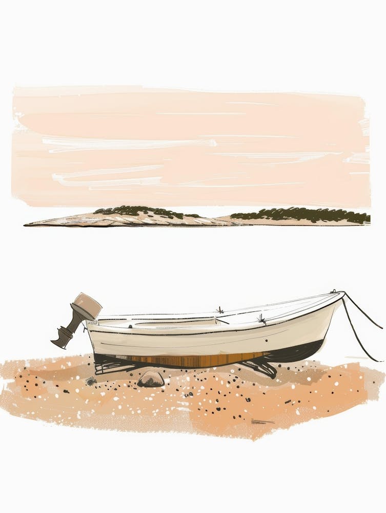 Boat On The Beach 2