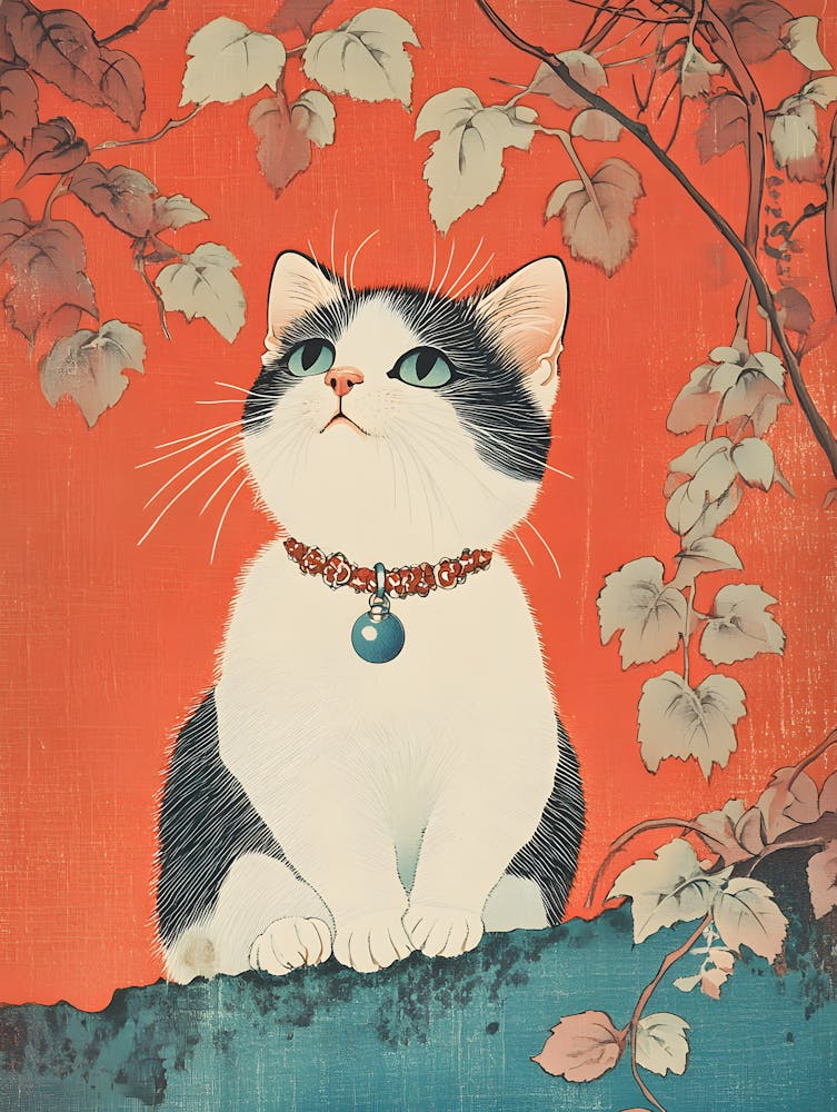 Cat In A Tree