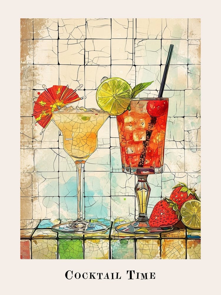 Cocktail Time Poster 4