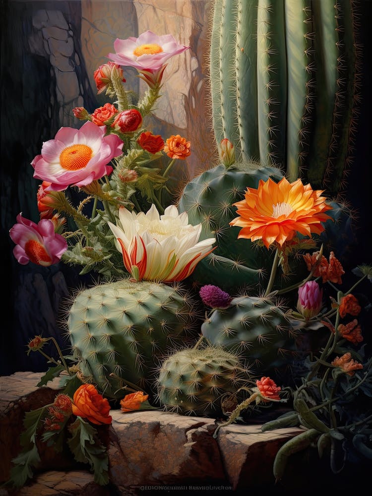 Mammilaria Cactus On A Window  3