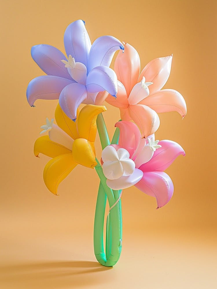 Dreamy Inflatable Flowers Columbine 3