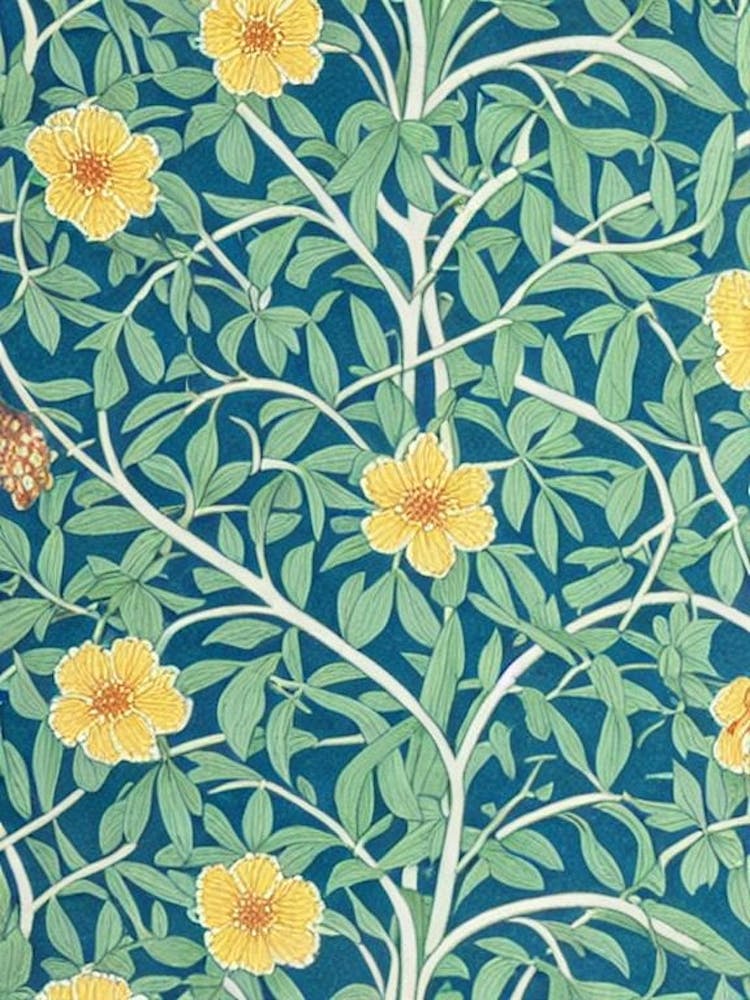 Mango tree Vintage Botanical